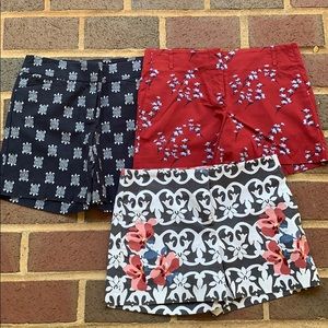 EUC 3 Loft shorts sz 0